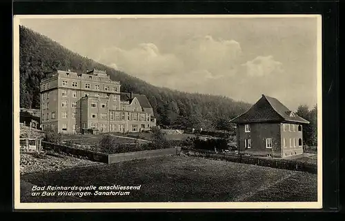 AK Bad Wildungen, Sanatorium Bad Reinhardsquelle