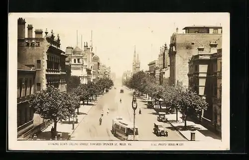 AK Melbourne, Looking down Collins Street towards Spencer Street