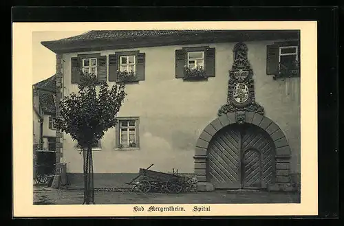 AK Bad Mergentheim, Spital, Eingang