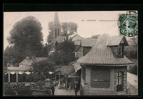 AK Orcher, Restaurant, l`Eglise