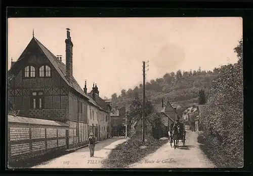 AK Villequier, Route de Caudebec
