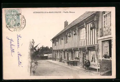AK Guerbaville-la-Mailleraye, Vieille Maison