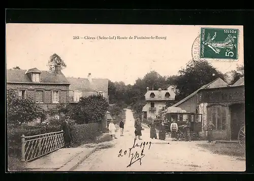 AK Cleres, Route de Fontaine-le-Bourg