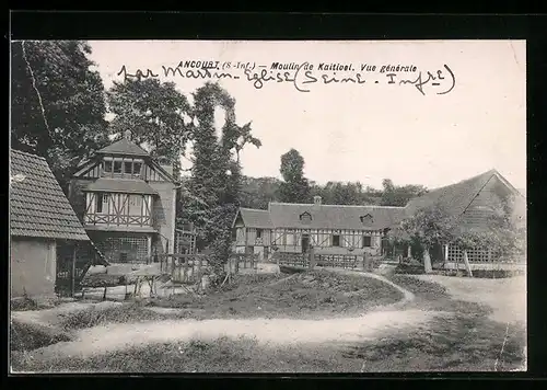 AK Ancourt, Moulin de Kaitival, Vue Generale