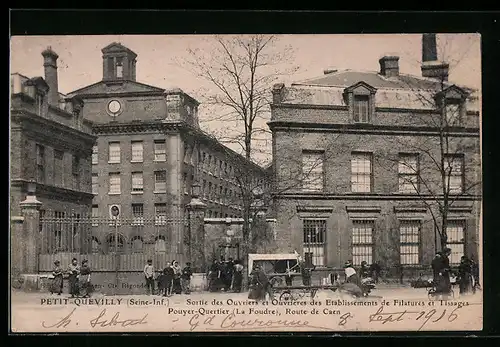 AK Petit-Quevilly, Pouyer-Quertier, Route de Caen