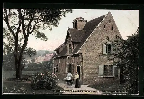 AK Sainte-Adresse pres Havre, Le Manoir de Vitanval