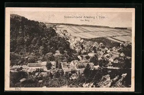 AK Arlesberg i. Thür., Generalansicht am Berg