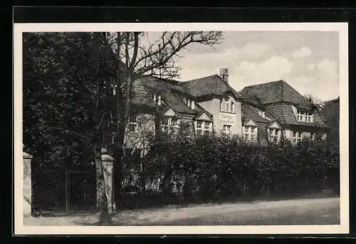 AK Bad Saarow i. M., vor dem Kinderheim St. ANtonius