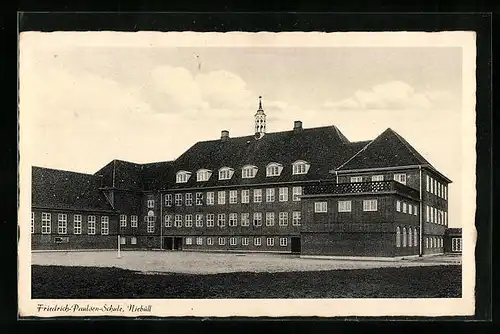 AK Niebüll, vor der Friedrich-Paulsen-Schule