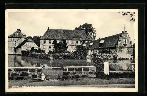 AK Halle i. Westfalen, Blick auf das Schloss Tatenhausen