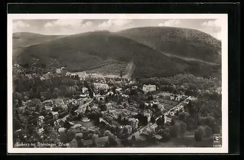 AK Tabarz im Thüringer Wald, Generalansicht der Stadt