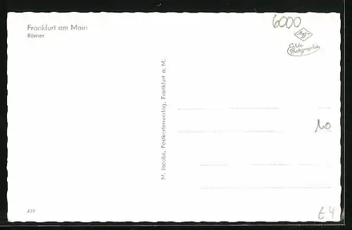 AK Alt-Frankfurt, Partie am Römer