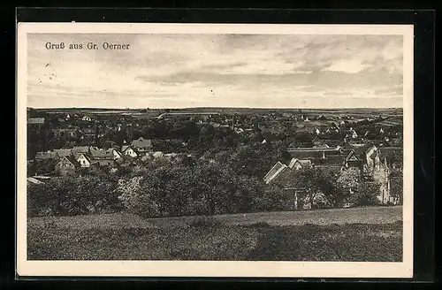 AK Gr. Oerner, Generalansicht der Stadt