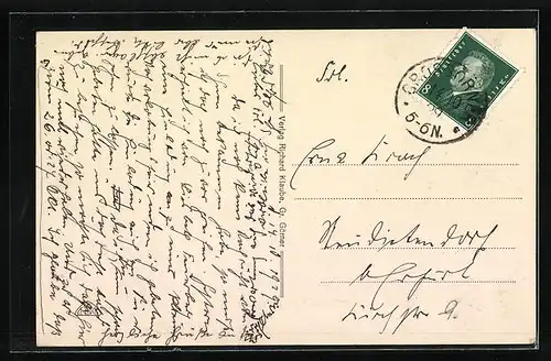 AK Gr. Oerner, Generalansicht der Stadt