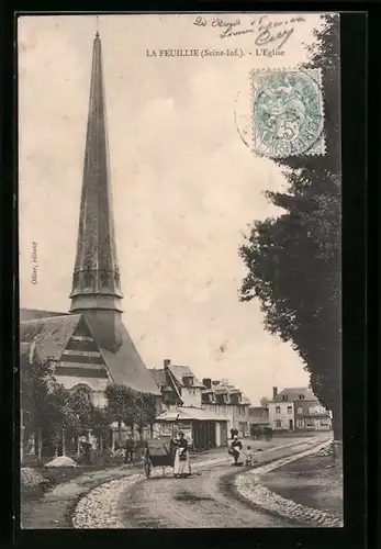 AK La Feuillie, l`Eglise