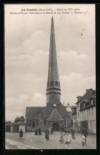 AK La Feuillie, Eglise du XVI. siècle