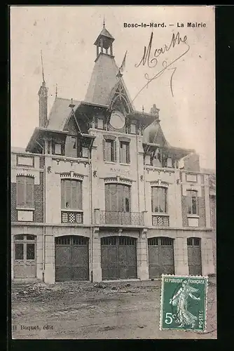 AK Bosc-le-Hard, la Mairie