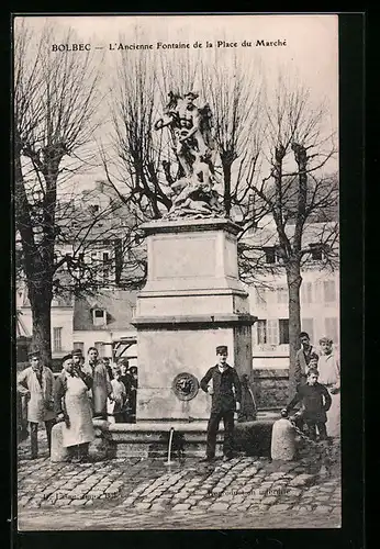 AK Bolbec, l`Ancienne Fontaine de la Place du Marché