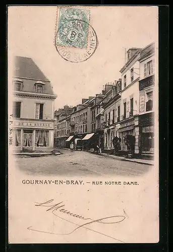 AK Gournay-en-Bray, Rue Notre Dame