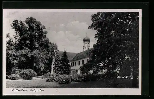 AK Wallerstein, Partie im Hofgarten