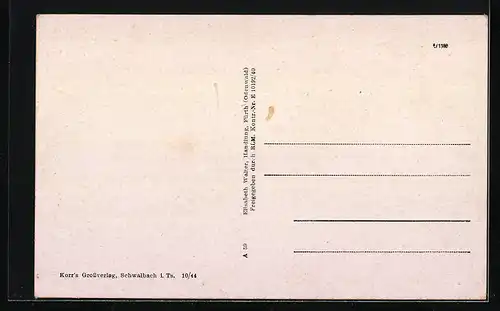 AK Fürth im Odenwald, Totalansicht der Stadt