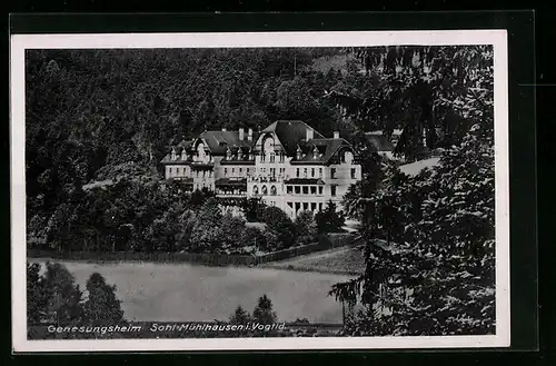 AK Sohl-Mühlhausen i. Vogtld., Blick zum Genesungsheim