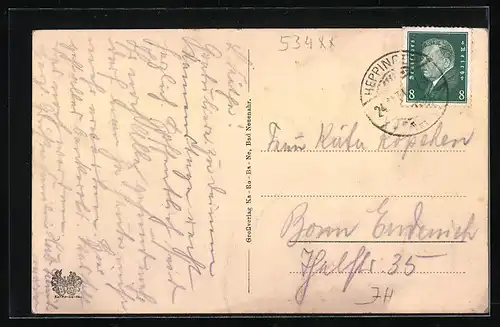 AK Heppingen bei Bad Neuenahr, Turnerheim und Jugendherberge