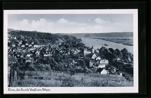 AK Linz am Rhein, Generalansicht der Stadt