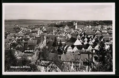 AK Giengen a. Brenz, Blick über die gesamte Kirche