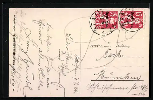 AK Oelkofen, auf dem Weg zum Schloss