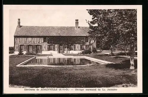 AK Adainville, Cottage normand de La Jaunière