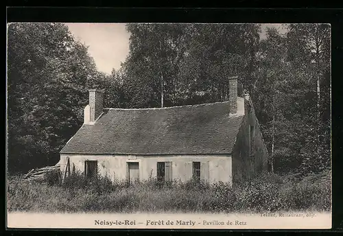 AK Noisy-le-Roi, Foret de Marly, Pavillon de Retz