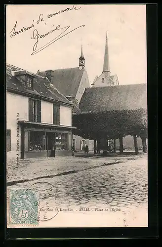AK Ablis, Place de l`Eglise
