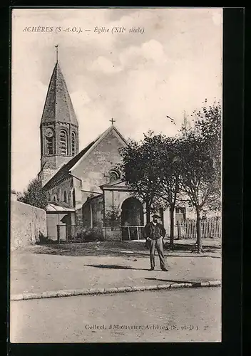 AK Achères, Église