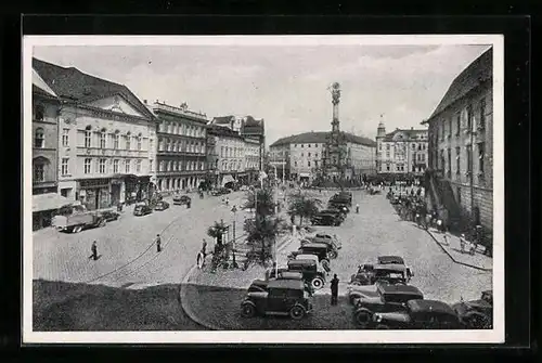 AK Olmütz, Blick auf den Ring