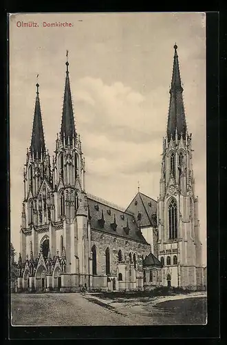 AK Olmütz, Partie an der Domkirche