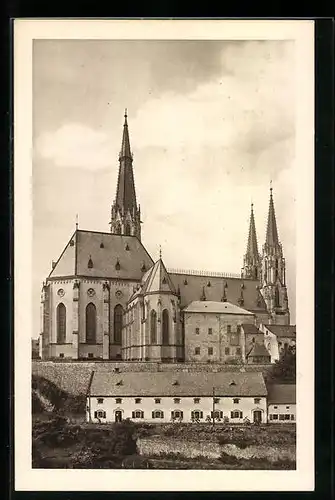 AK Olmütz, Seitenansicht des Doms