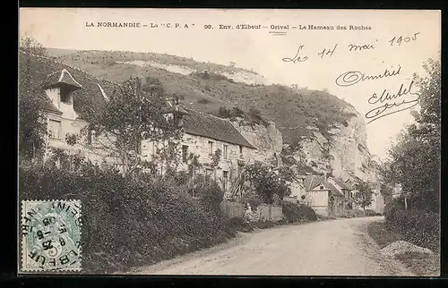 AK Orival pres Elbeuf, Le Hameau des Roches
