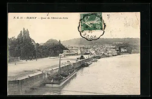 AK Elbeuf, Quai de l`Hotel-de-Ville