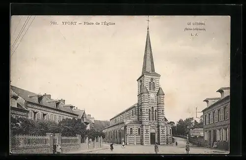 AK Yport, Place de l`Eglise