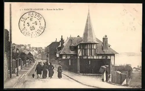 AK Sainte-Adresse, Route de la Heve