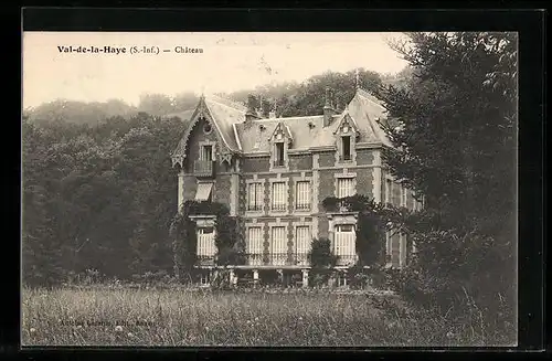 AK Val-de-la-Haye, Chateau, facade