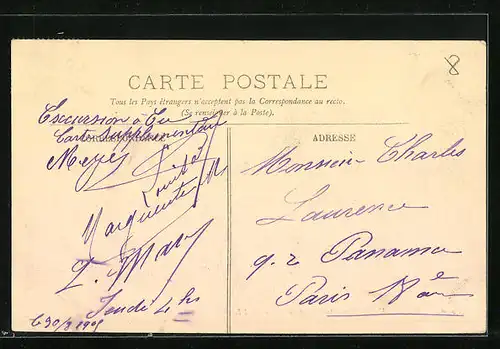 AK Eu, Vieilles Tours du Champ-de- Mars