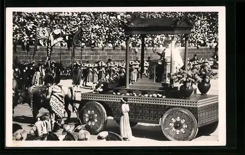 AK Vevey, Fete des Vignerons 1927