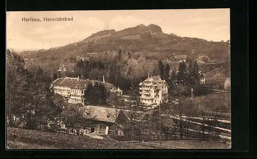 AK Herisau, Blick auf das Heinrichsbad