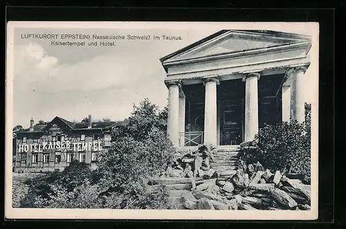 AK Eppstein i.T., Hotel und Kaisertempel