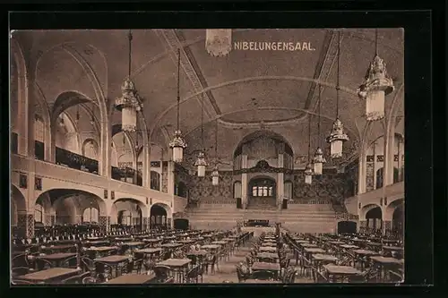 AK Mannheim, Nibelungensaal im Rosengarten