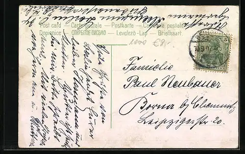 AK Berlin, Weidendammer Brücke mit Strassenbahn