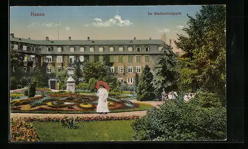 AK Hanau, im Stadtschlosspark