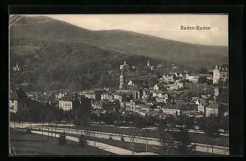 AK Baden-Baden, Totalansicht